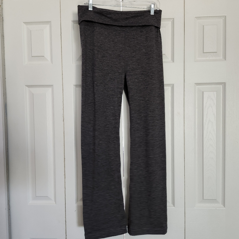 Gaiam Gray Yoga Pants‎ - Flare Leg - Soft- Size M